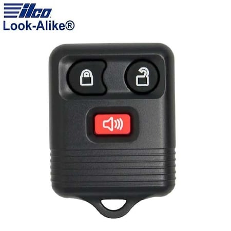 Ilco LAL RKE-FORD-3B1 FORD 3 BUTTON REMOTE KEYLESS ENTRY ILCO-AX00010430